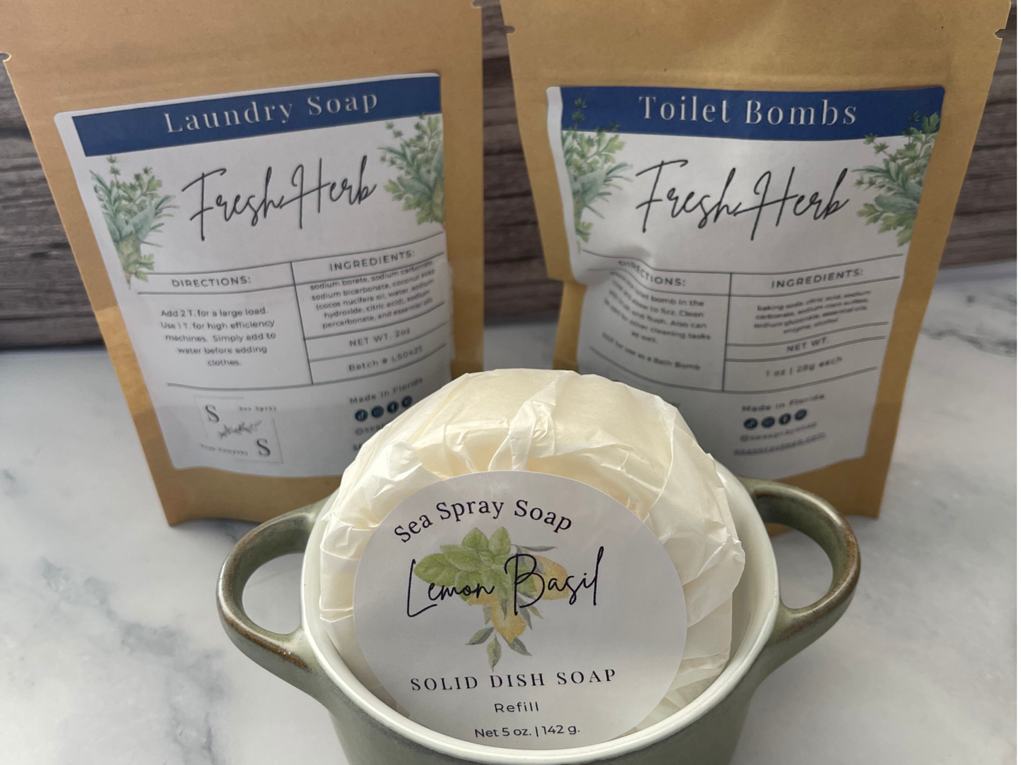 Fresh Herbs Zero Waste Products