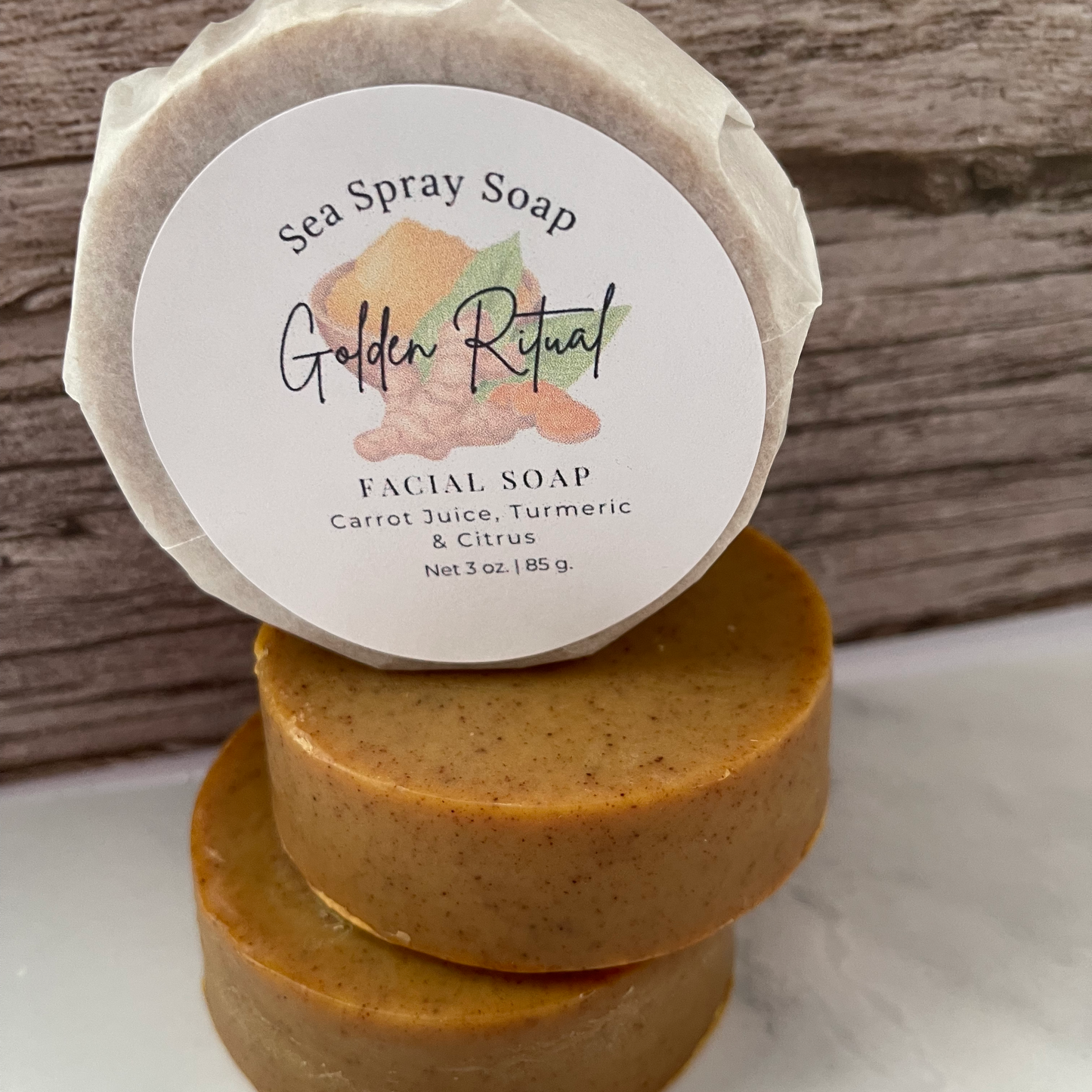 Turmeric Carrot Face Soap