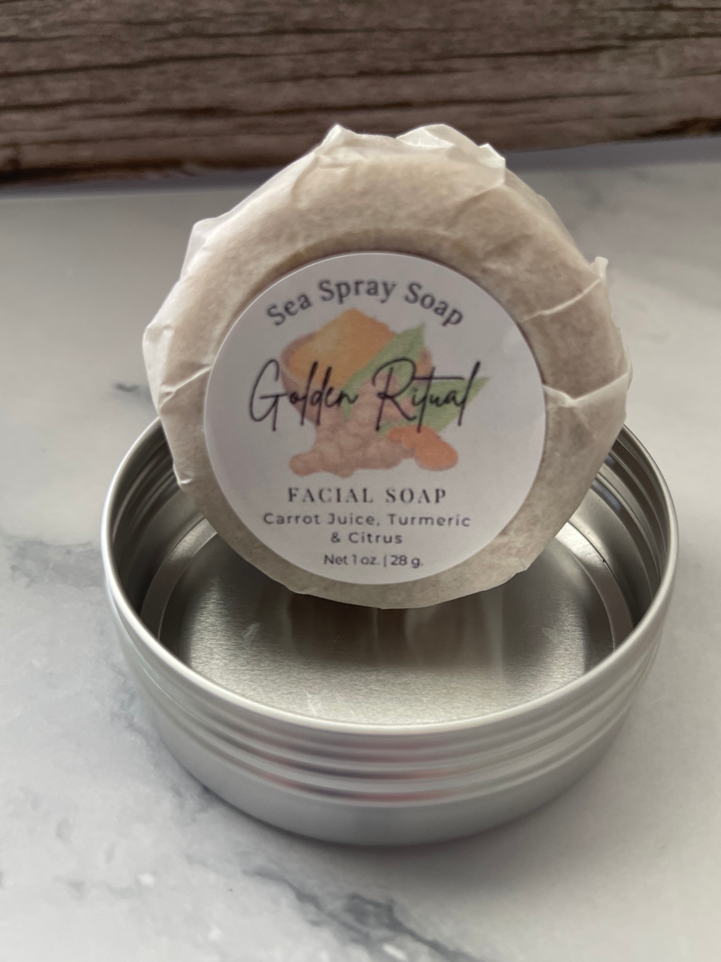 Turmeric Carrot Face Soap