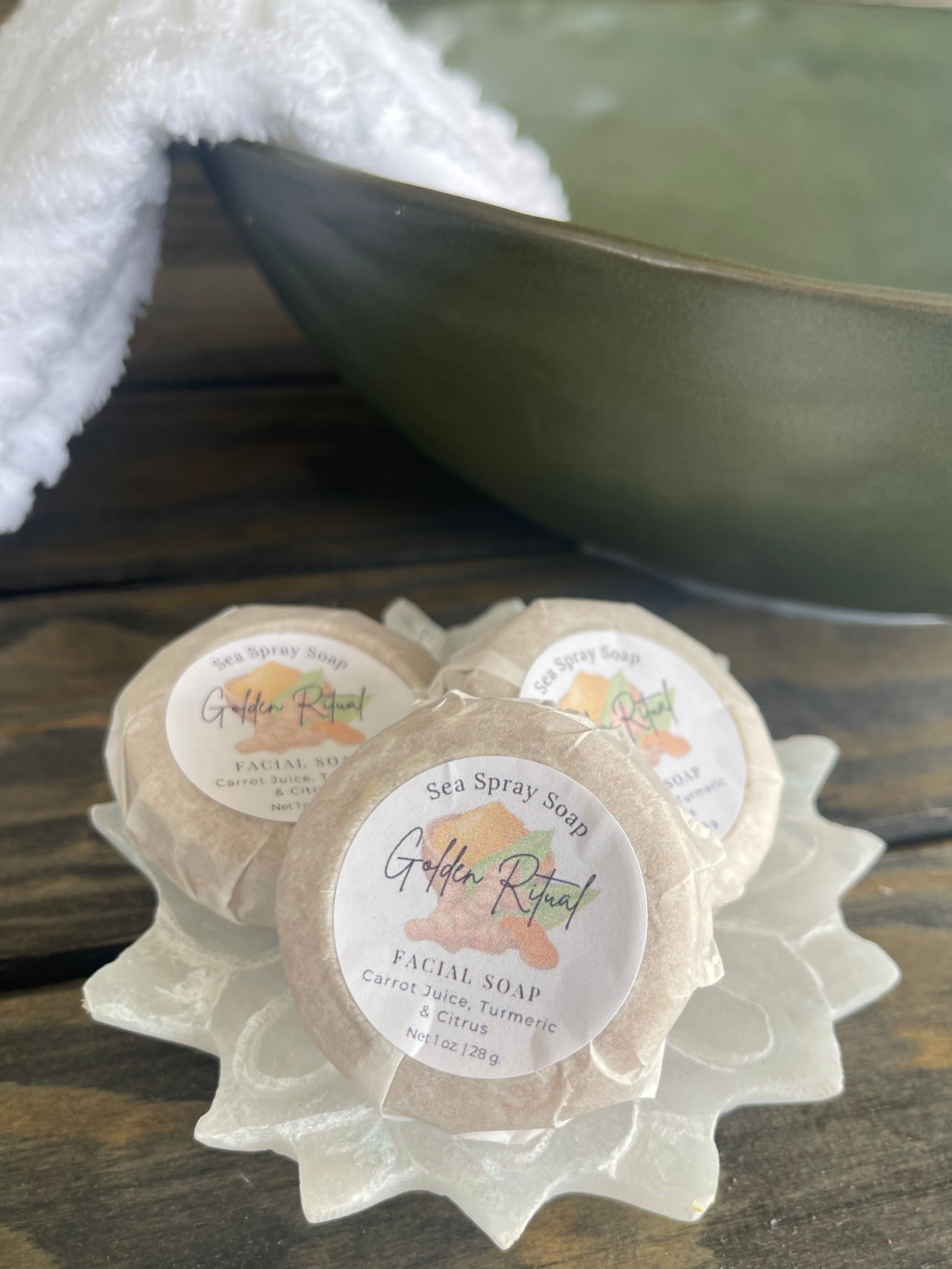 Turmeric Carrot Face Soap
