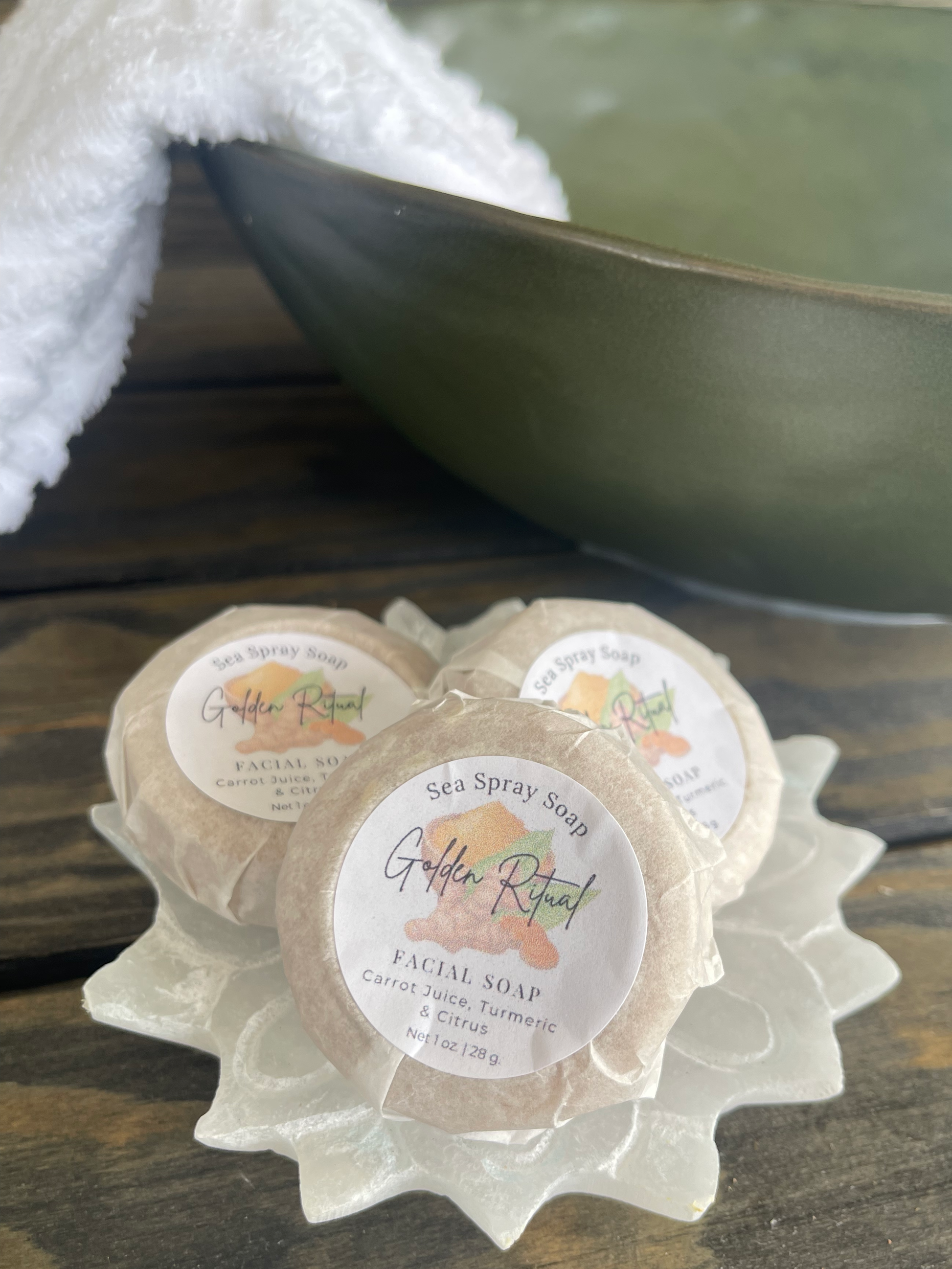 Turmeric Carrot Face Soap