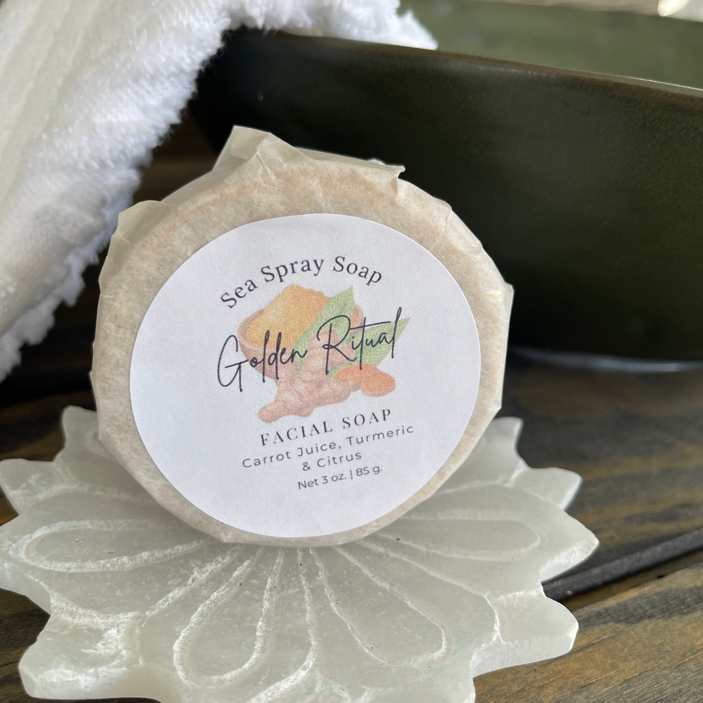 Turmeric Carrot Face Soap
