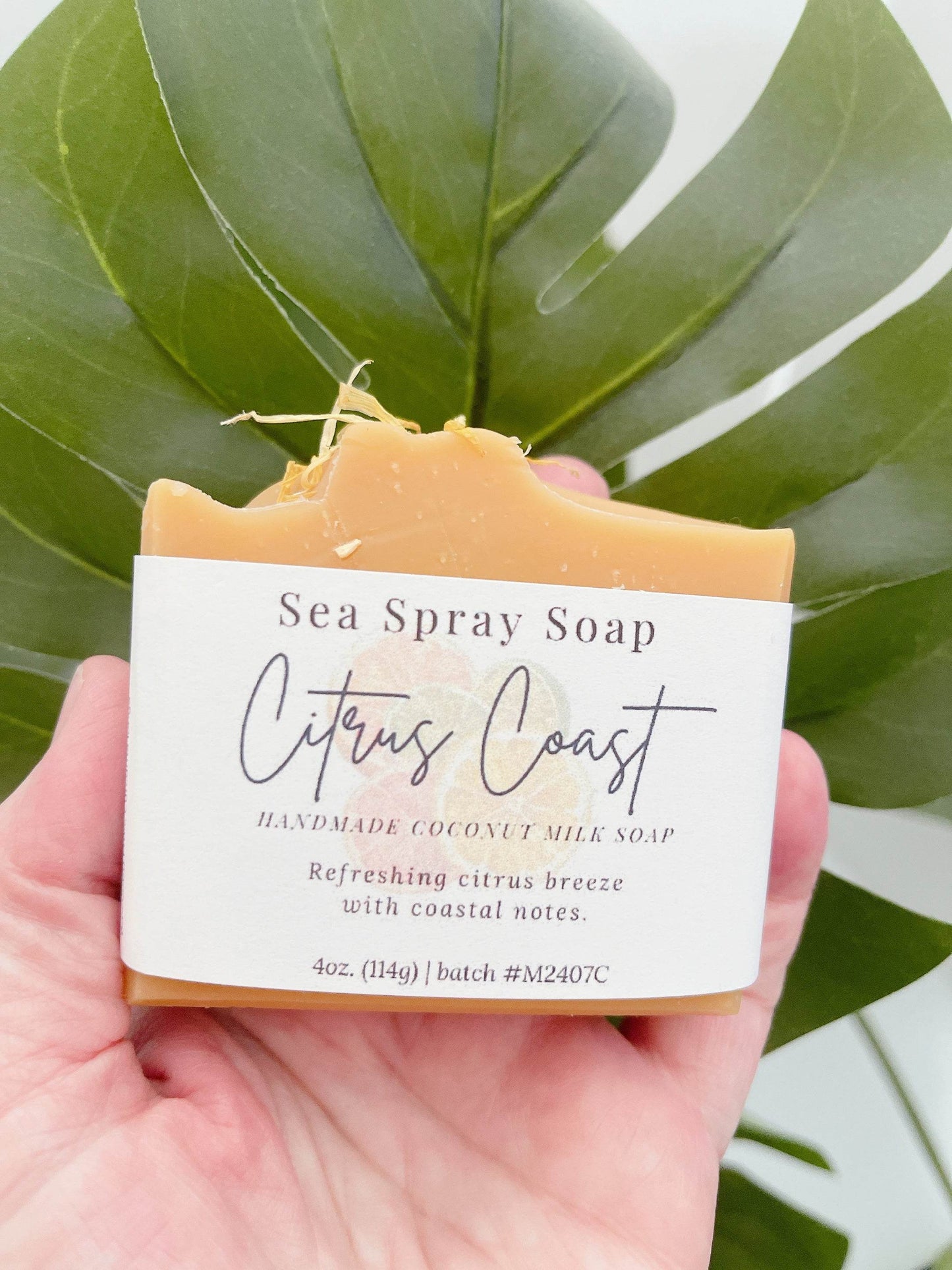 Citrus Coast Coconut Milk Handmade Soap - Sea Spray Soap
