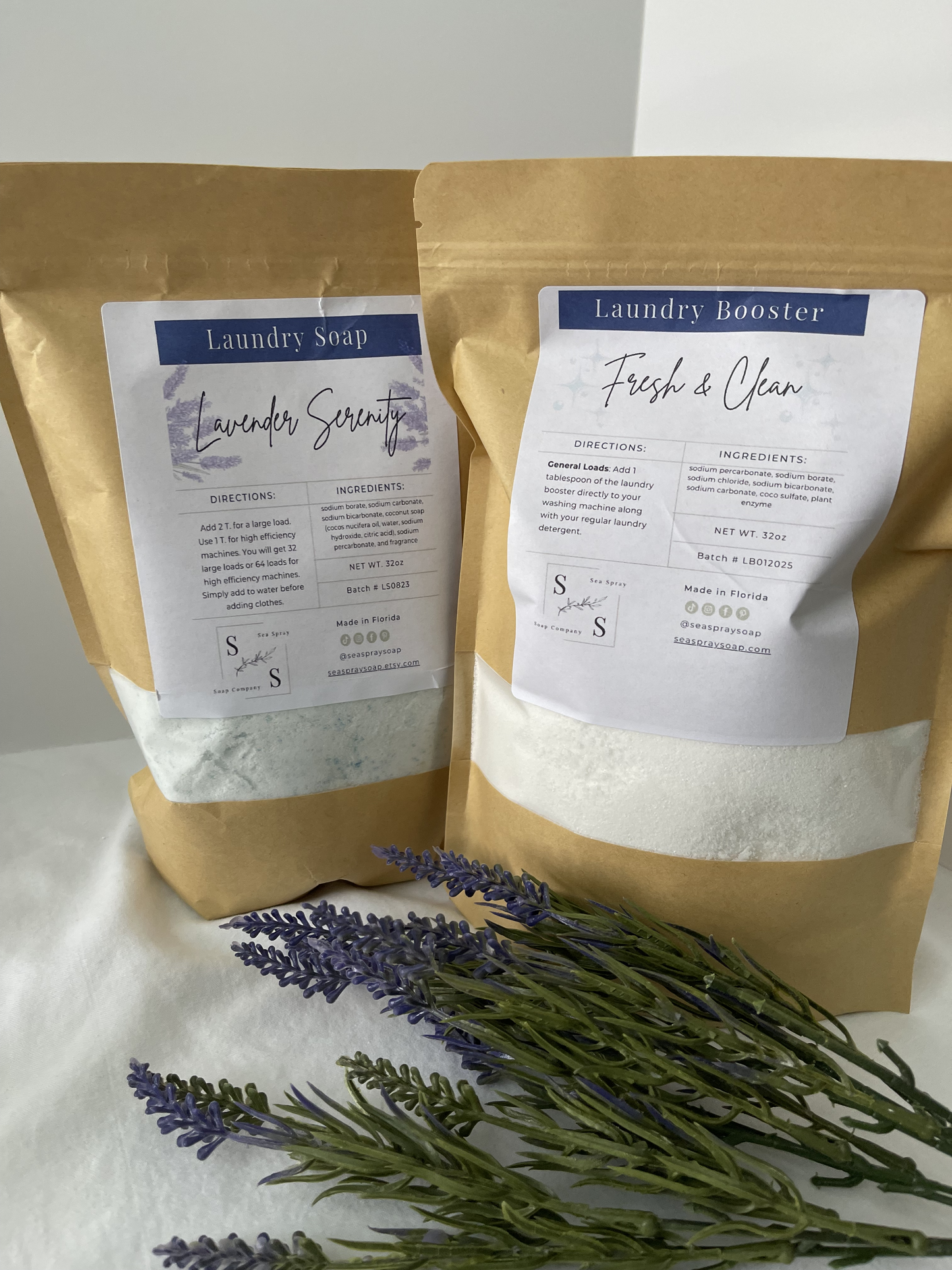 Sea Spray Soap Laundry Soap Bundle