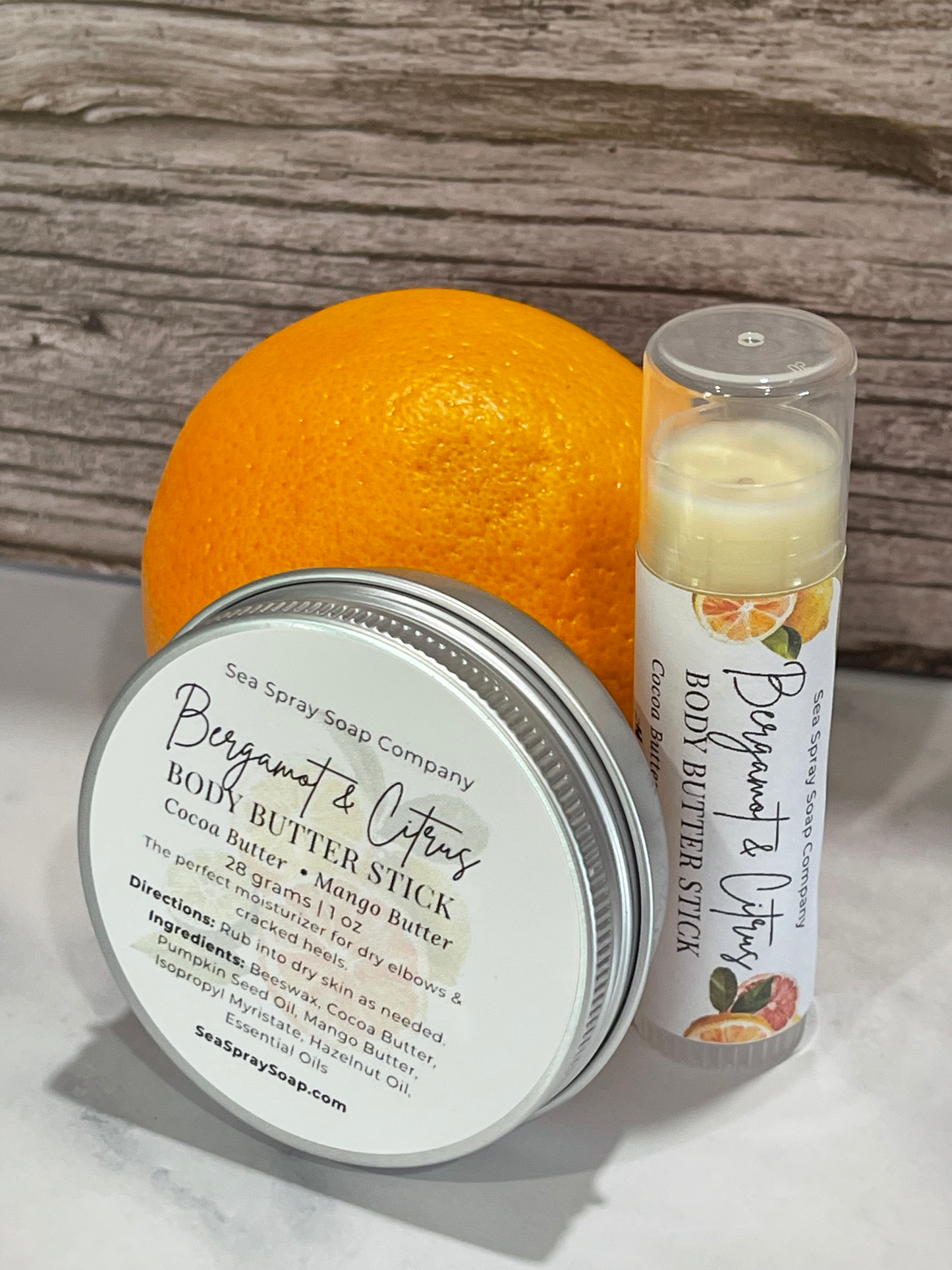 Bergamot & Citrus Body Butter Stick