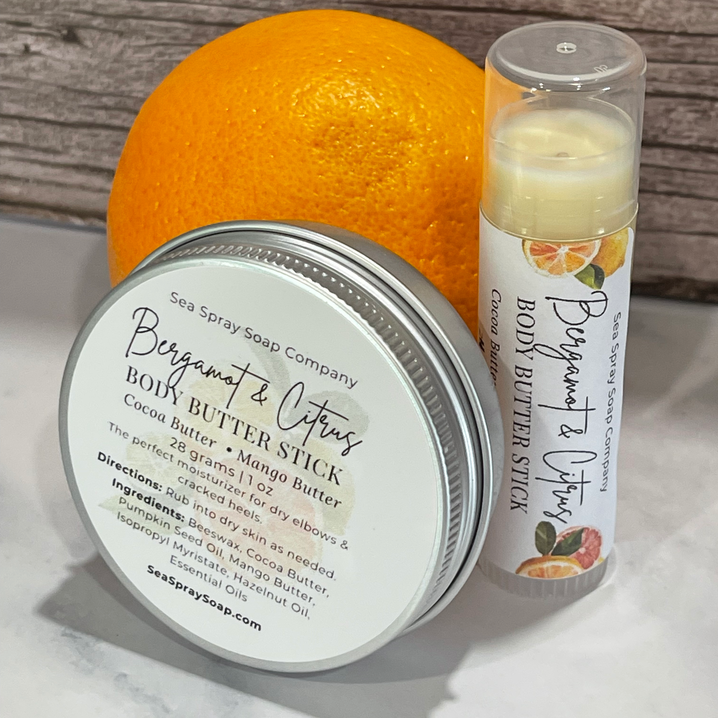 Bergamot & Citrus Body Butter Stick
