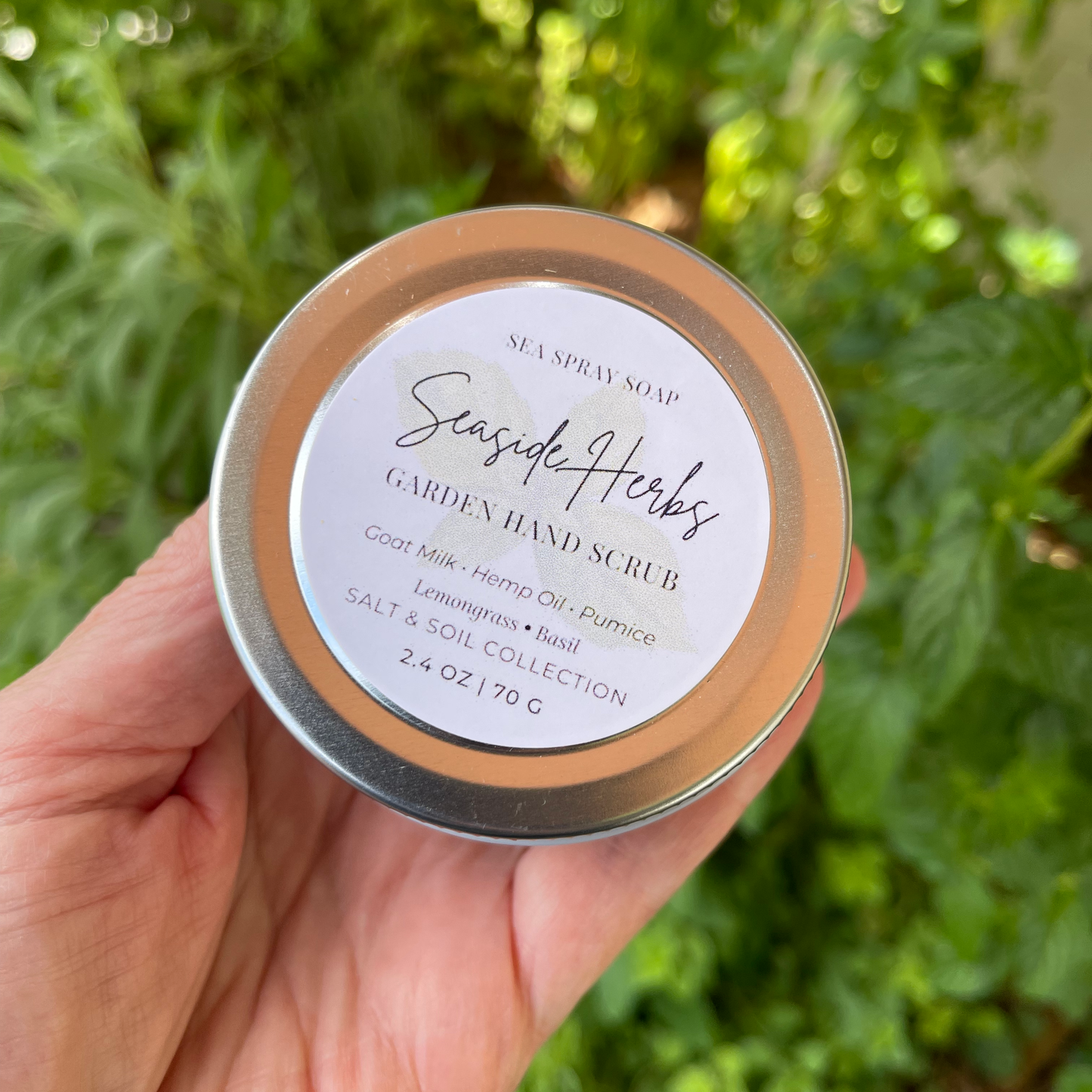 Seaside Herbs Garden Hand Scrub