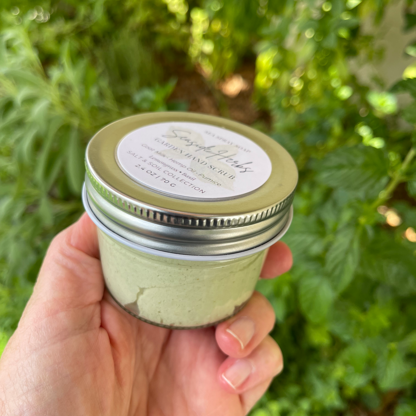 Seaside Herbs Gardeners Hand Scrub