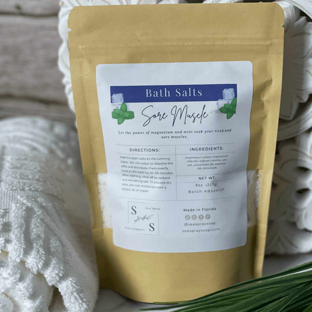 Luxury Bath Salts - Sea Spray Soap