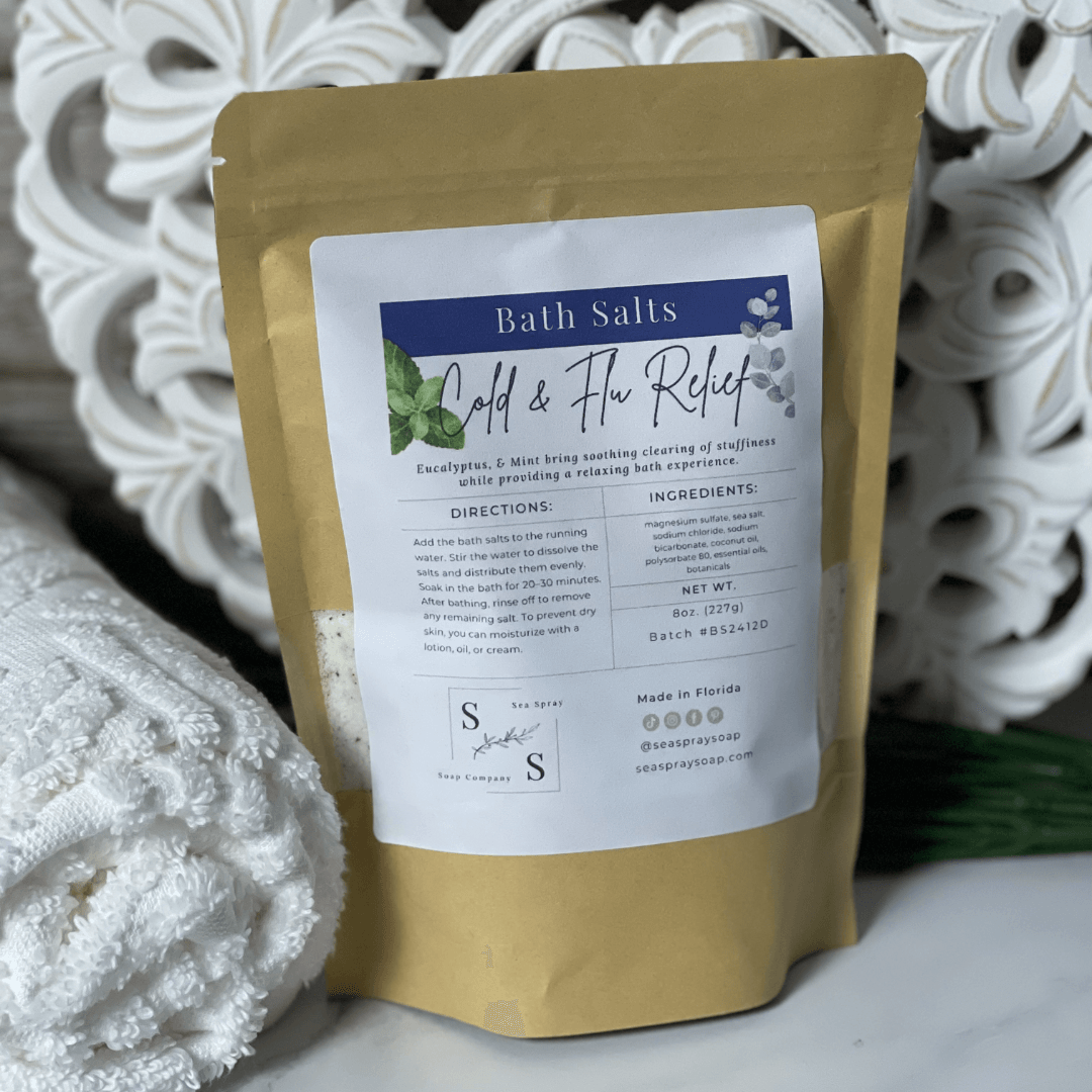 Luxury Bath Salts - Sea Spray Soap