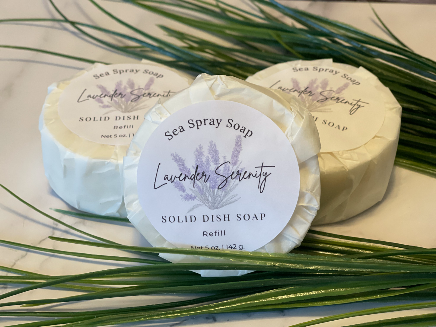 Lavender Serenity Solid Dish Soap