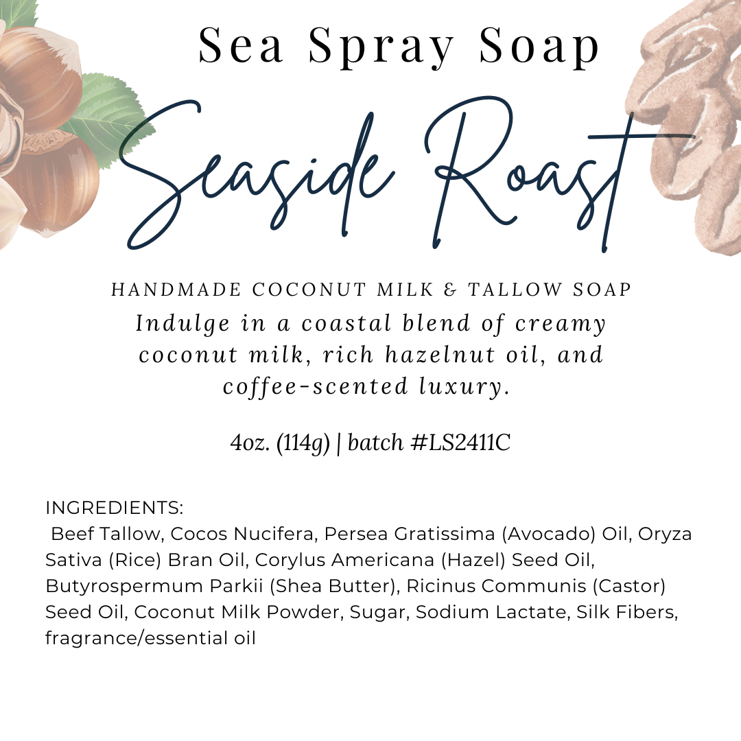 Seaside Roast Luxury Soap - Sea Spray Soap
