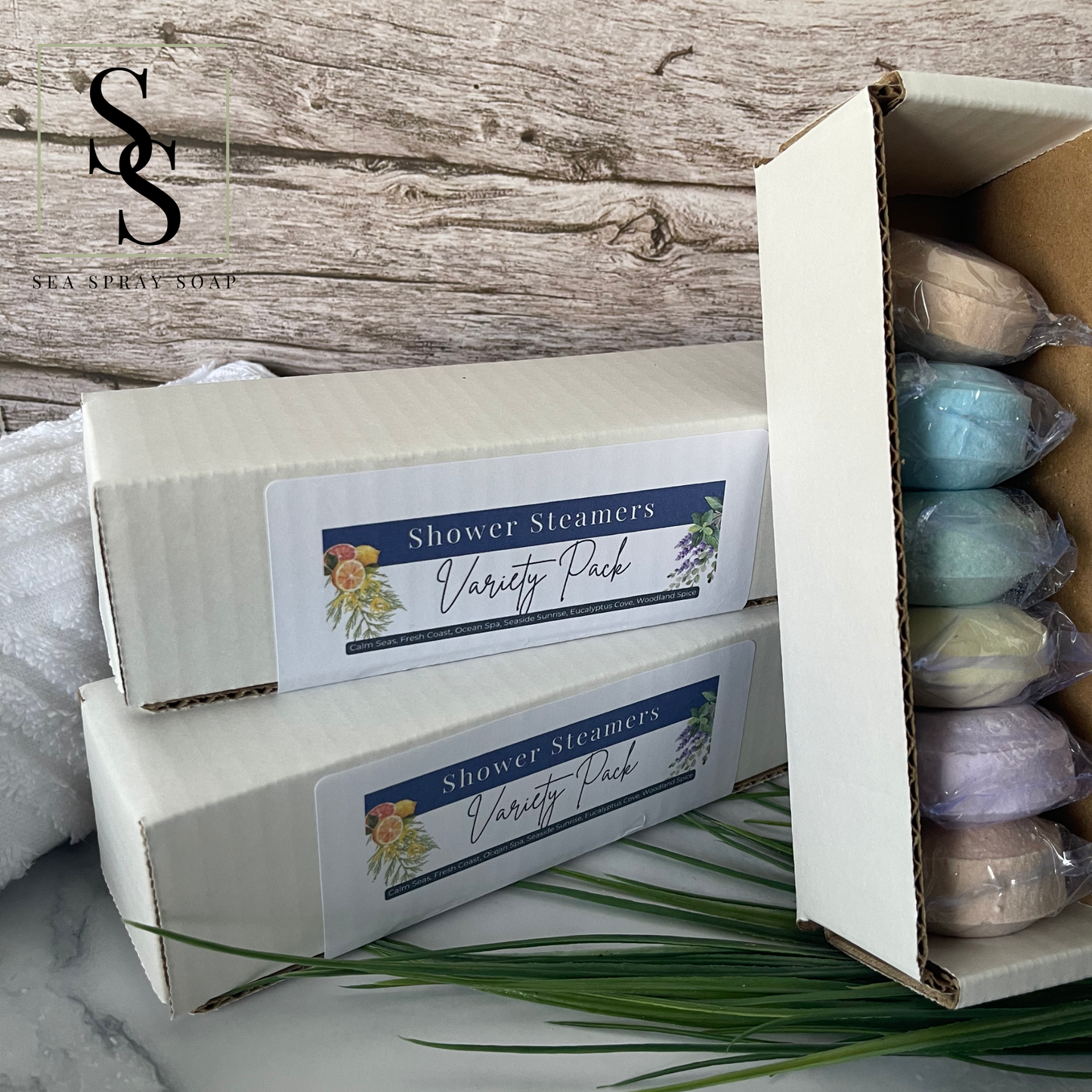 Shower Steamer Sets - Sea Spray Soap
