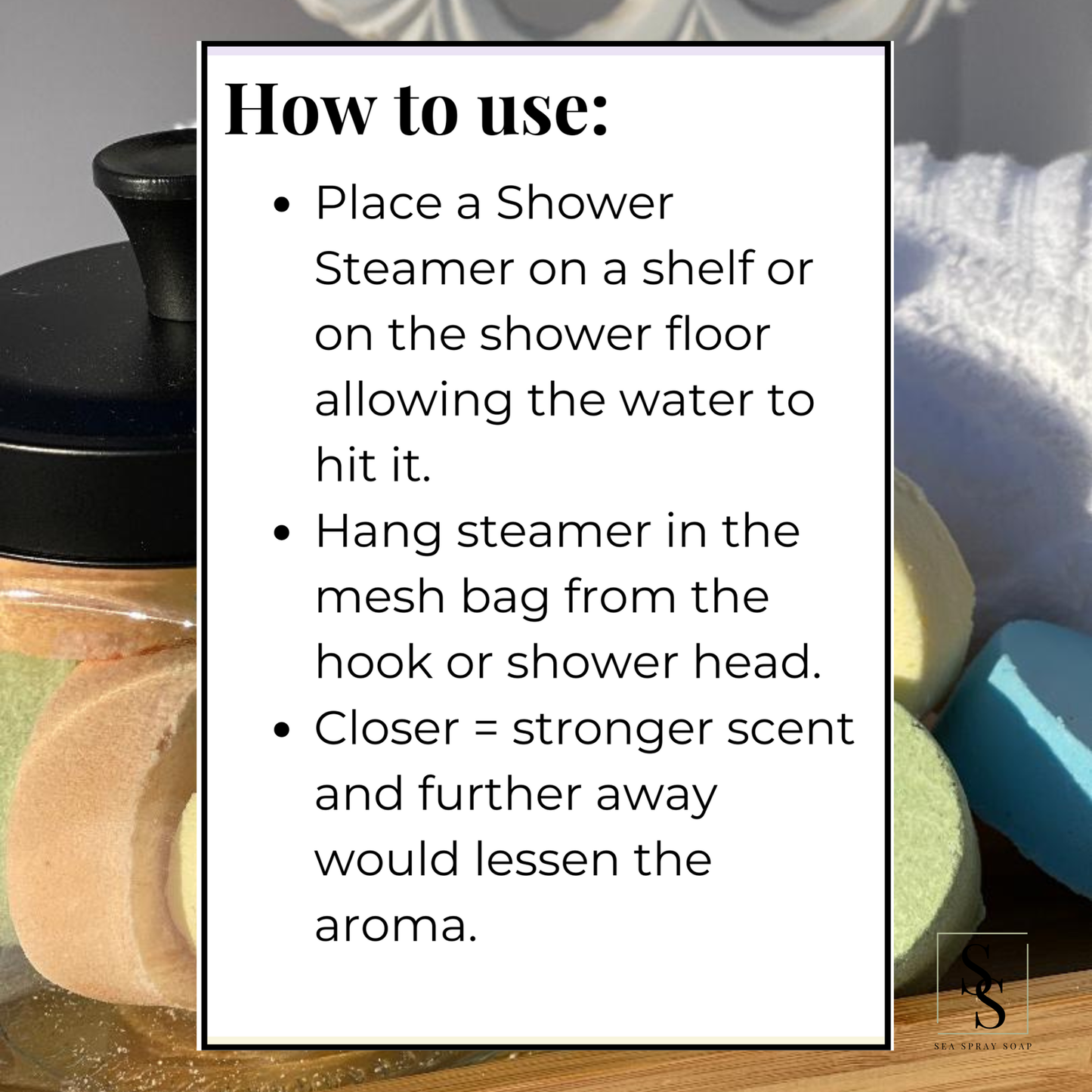 Shower Steamer Sets - Sea Spray Soap