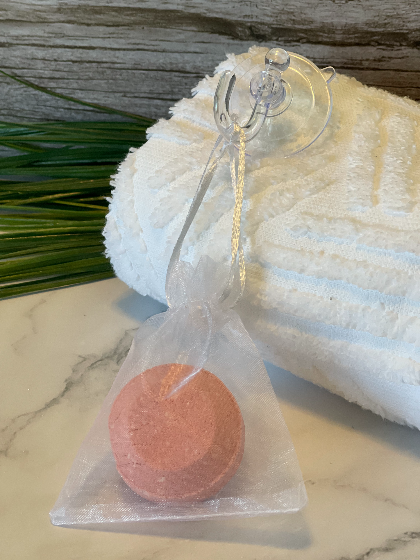 Shower Steamer with bag and hook