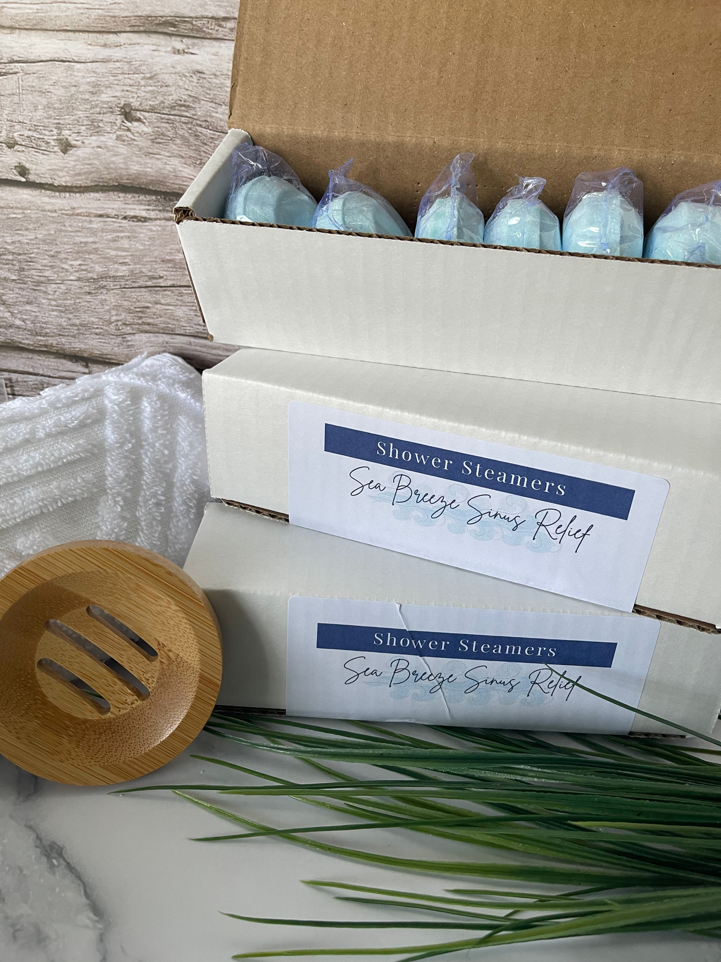 Sea Breeze Sinus Relief Shower Steamers