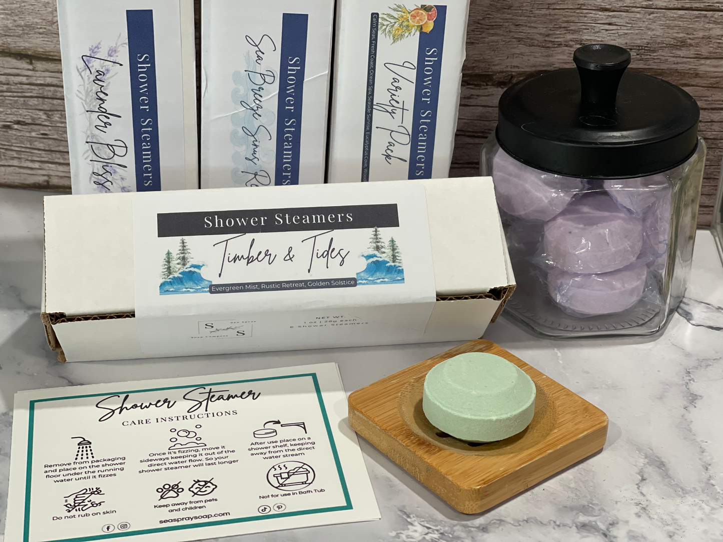 Shower Steamer with Care Card