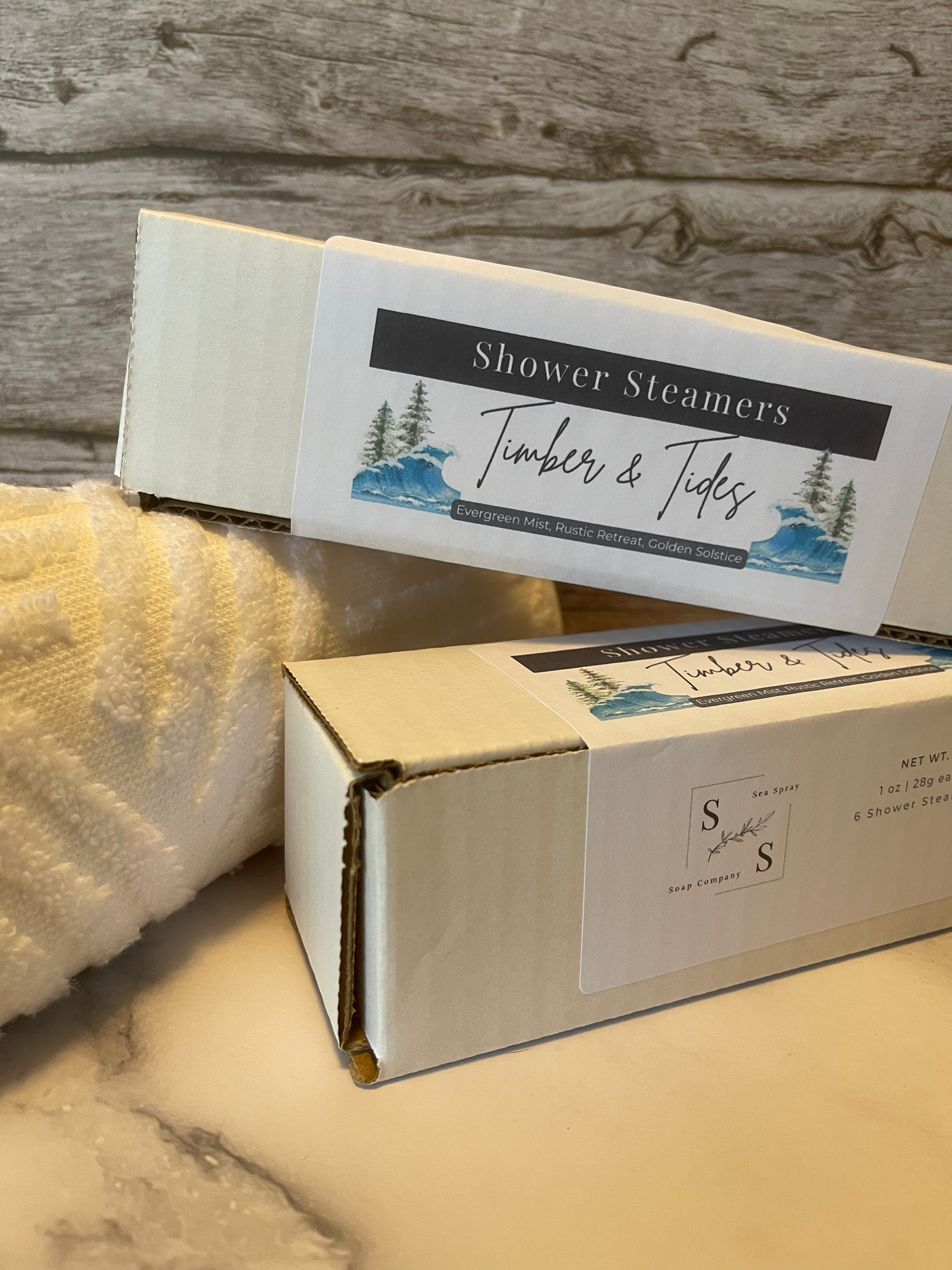 Timber & Tides Shower Steamers