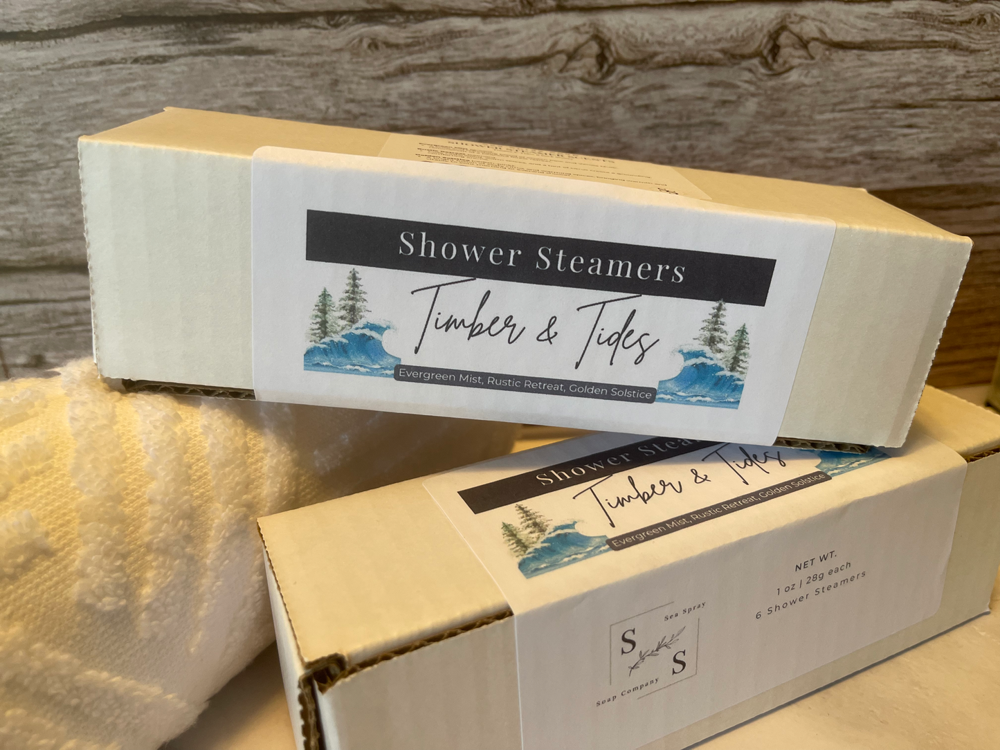 Timber & Tides Shower Steamers