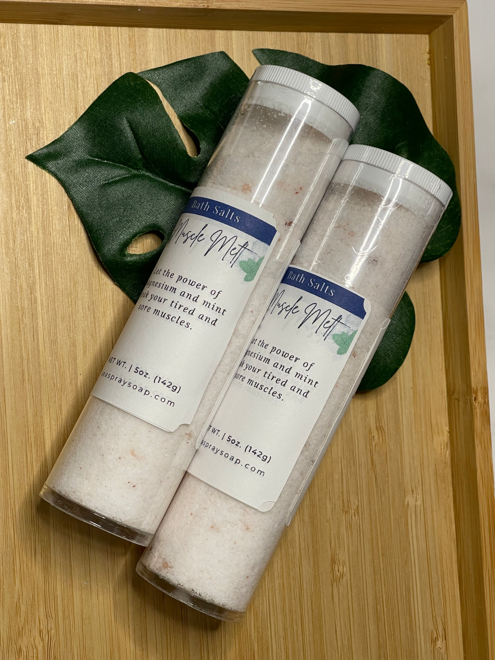 Muscle Melt Baths Salt Tubes