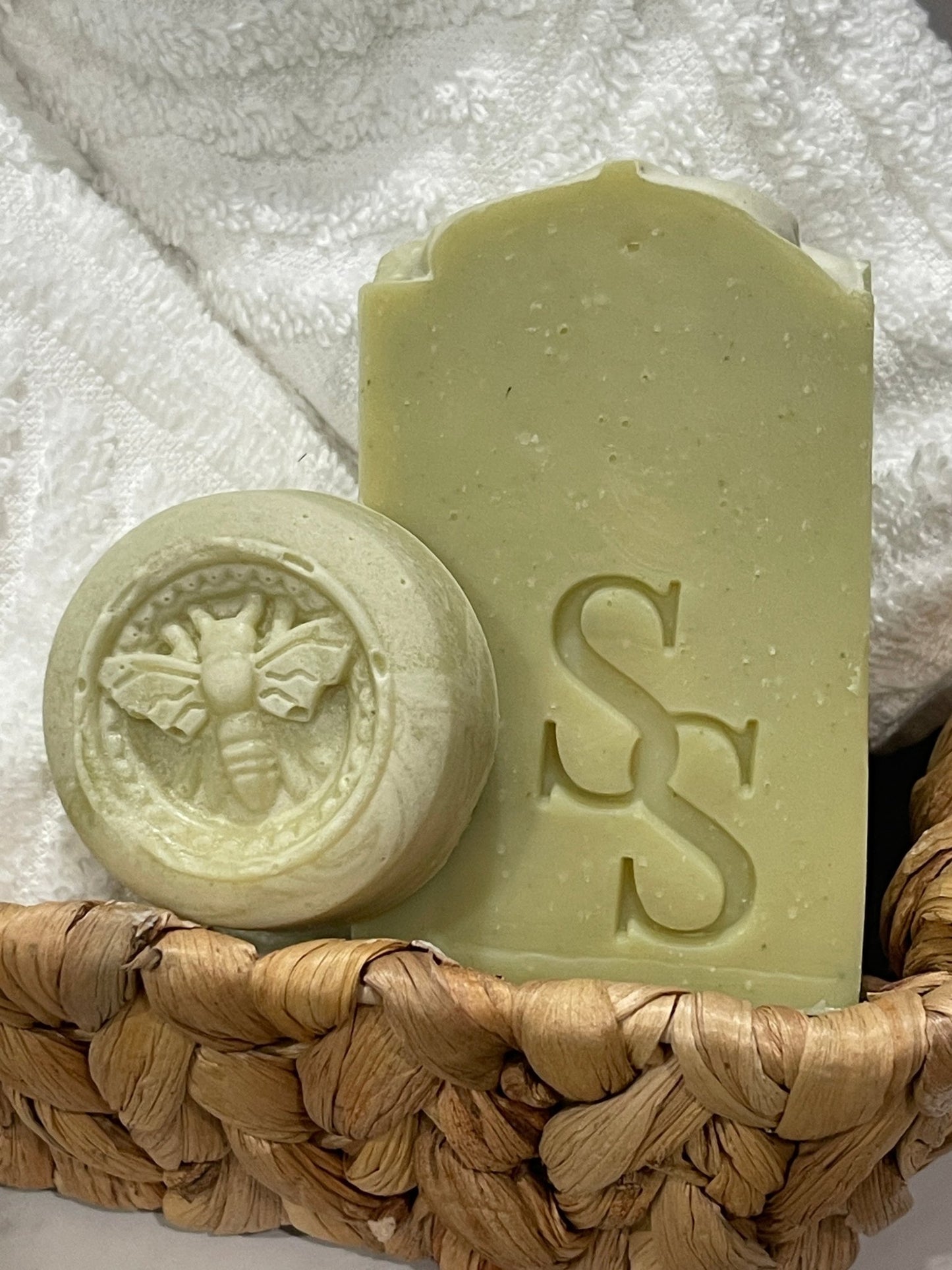 Coconut-Free Lemongrass Eucalyptus Soap Bar - Sea Spray Soap