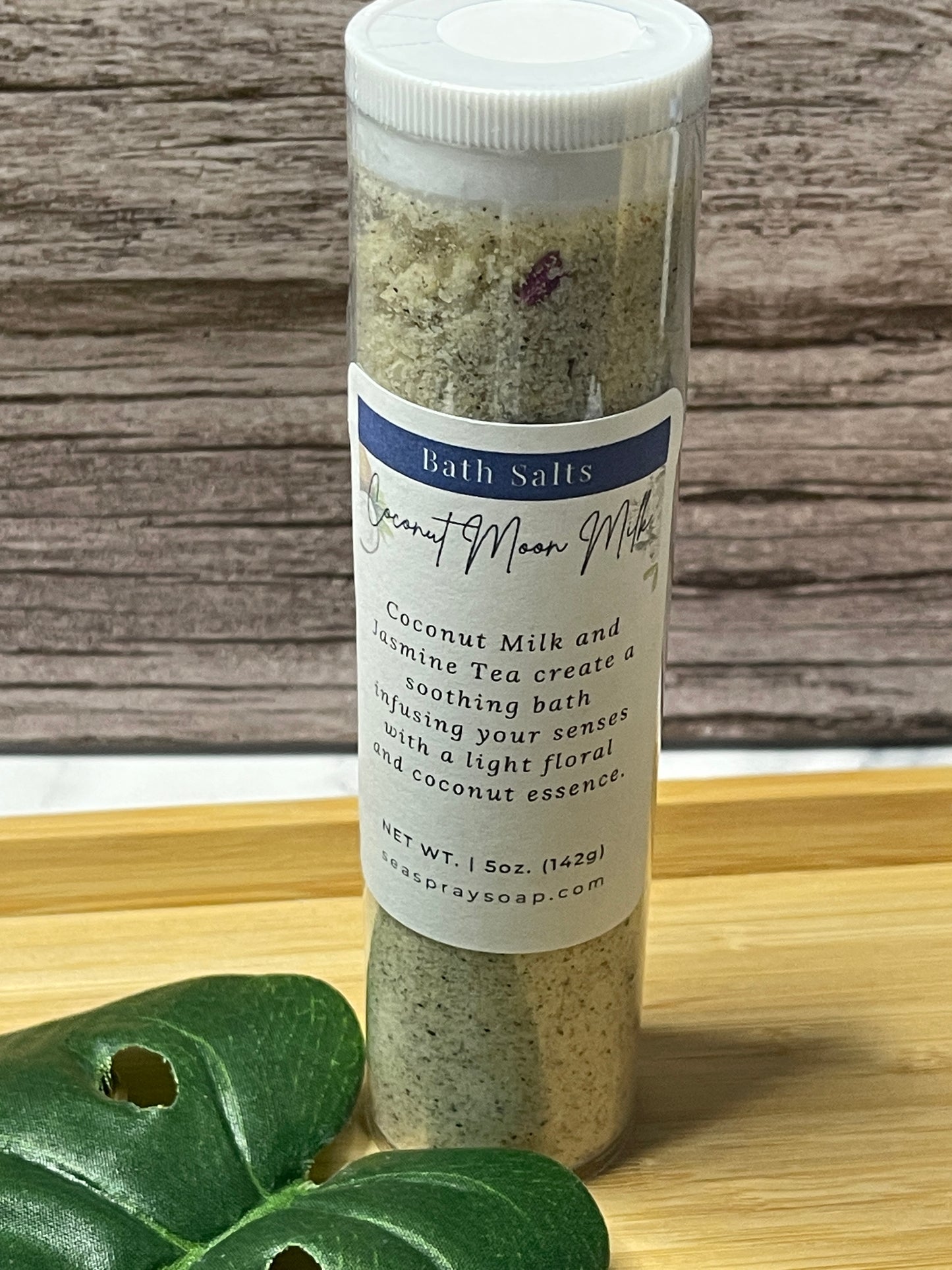 Bath Salts - Coconut Moon Milk in 5 oz tube