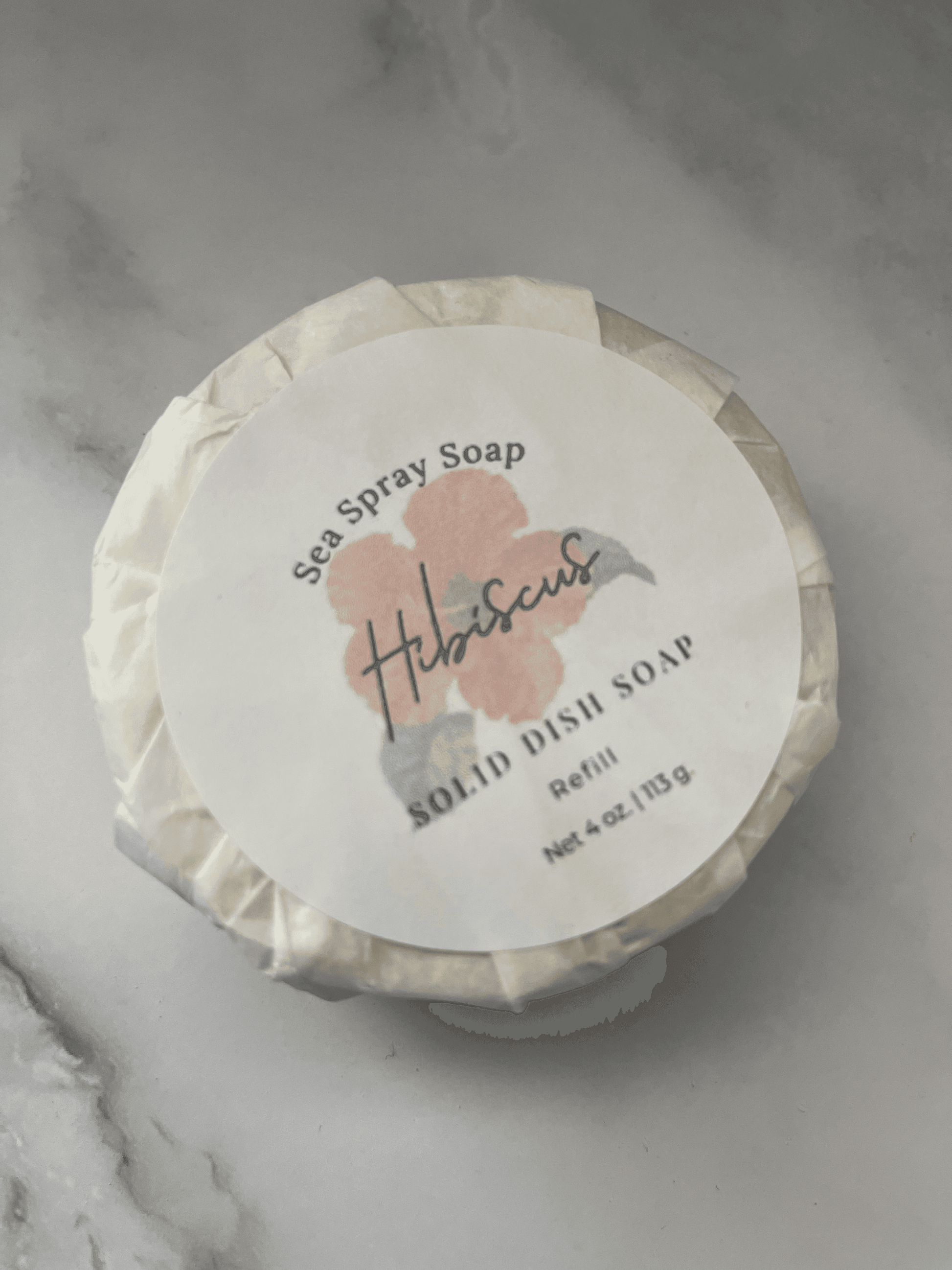 Solid Dish Soap Refill - Sea Spray Soap