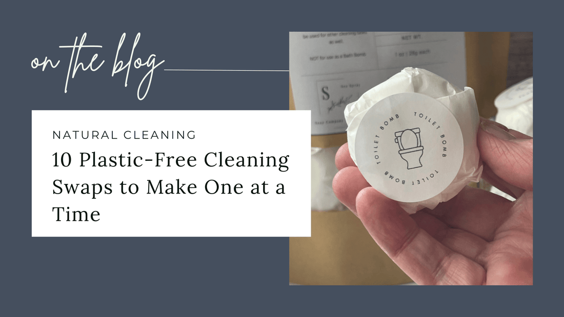 10 Plastic-Free Cleaning Swaps to Make One at a Time - Sea Spray Soap