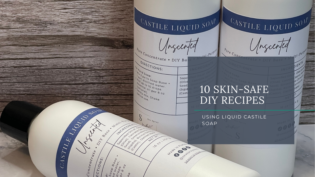10 Skin-Safe DIY Recipes Using Liquid Castile Soap - Sea Spray Soap