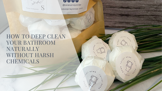How to Deep Clean Your Bathroom Naturally Without Harsh Chemicals - Sea Spray Soap