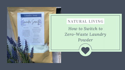How to Switch to Zero-Waste Laundry Powder (Without Overthinking It)