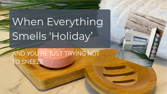 When Everything Smells Holiday and You're Just Trying Not to Sneeze 