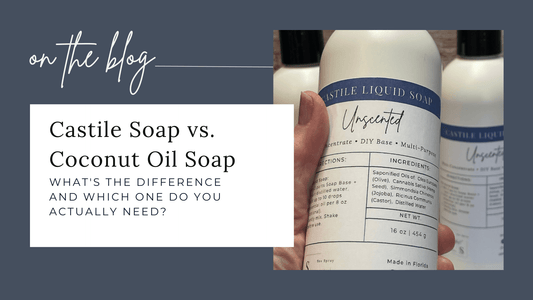 Castile Soap vs. Coconut Oil Soap: What's the Difference and Which One Do You Actually Need? - Sea Spray Soap