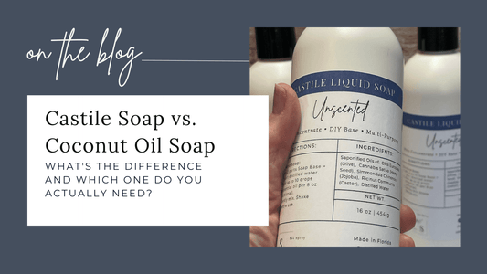 Castile Soap vs. Coconut Oil Soap: What's the Difference and Which One Do You Actually Need? - Sea Spray Soap