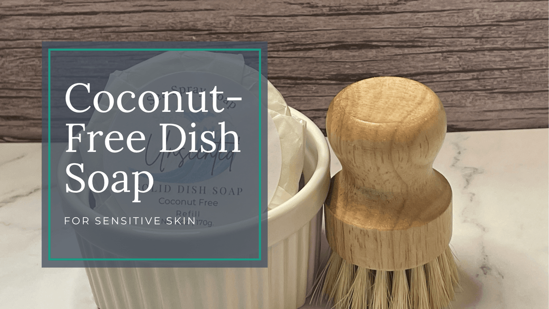 Coconut-Free Dish Soap for Sensitive Skin - Sea Spray Soap