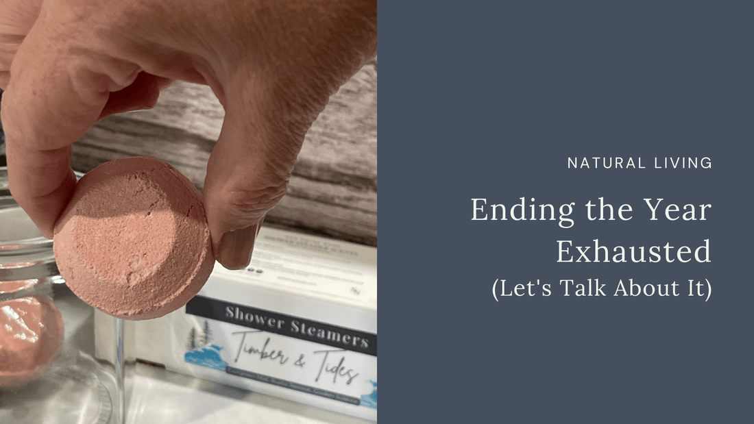 Ending the Year Exhausted (Let's Talk About It) - Sea Spray Soap