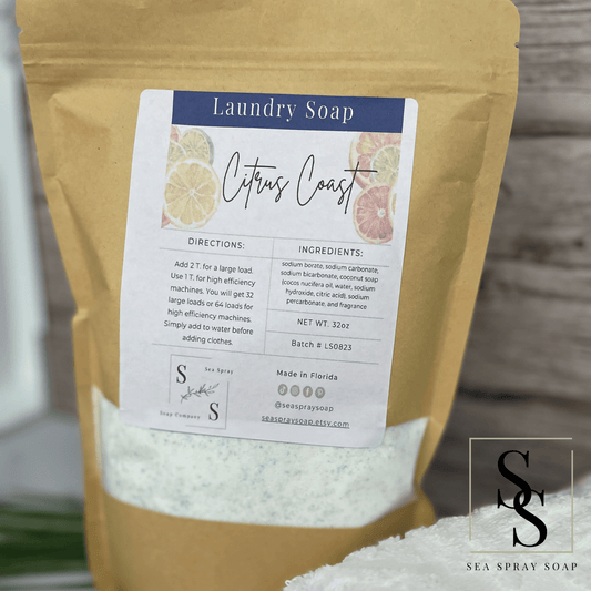 The Hidden Dangers in Commercial Laundry Detergents (And What to Use Instead) - Sea Spray Soap