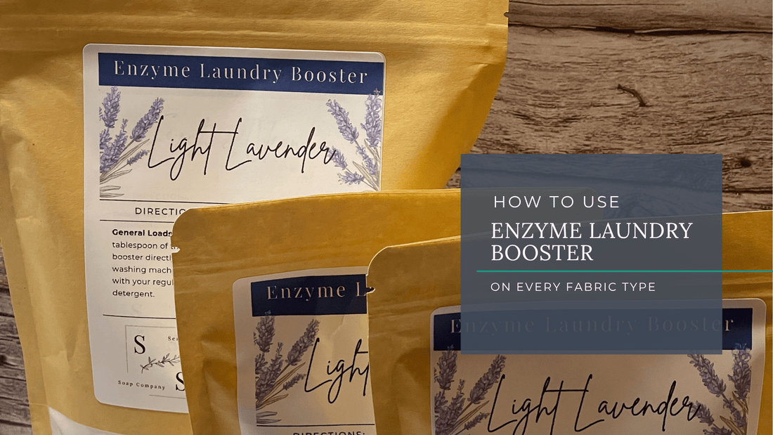 How to Use Enzyme Laundry Booster on Every Fabric Type (Without Ruining Anything) - Sea Spray Soap