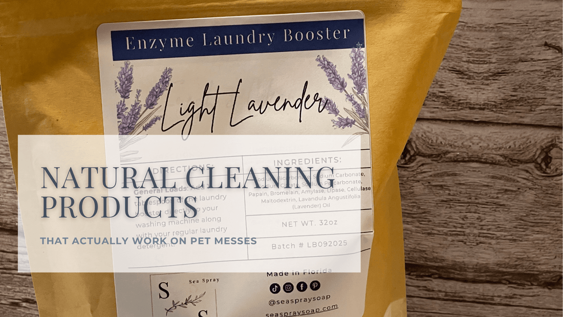 Natural Cleaning Products That Actually Work on Pet Messes - Sea Spray Soap