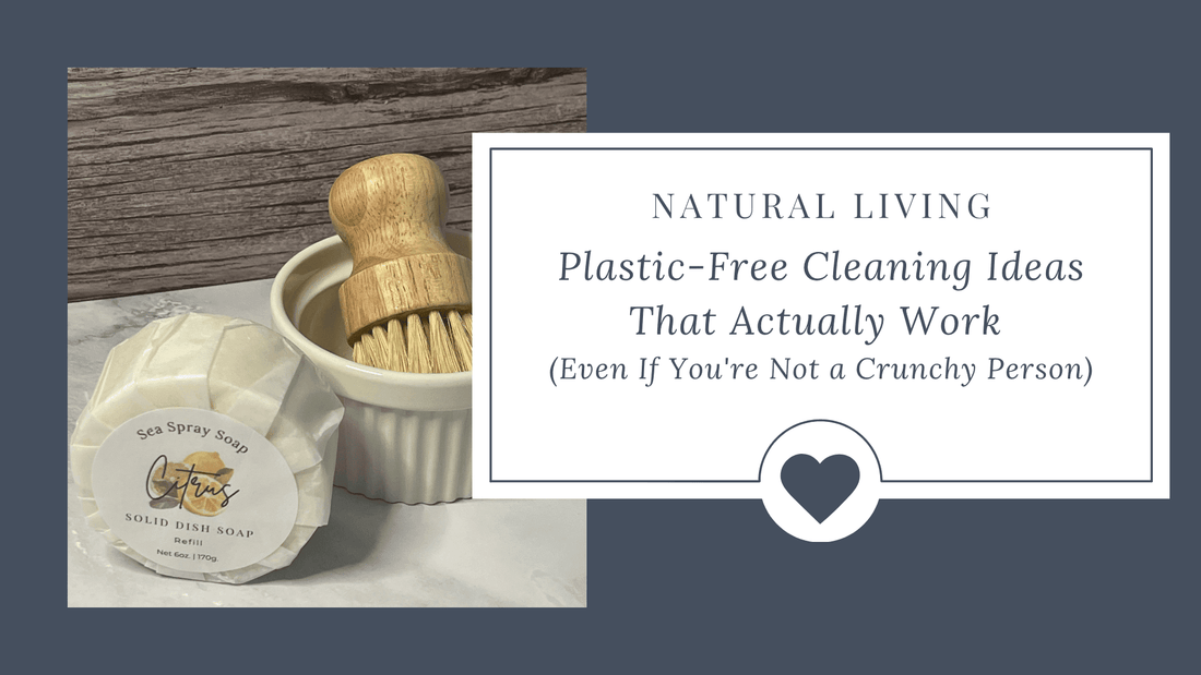 Plastic-Free Cleaning Swaps That Actually Work - Sea Spray Soap