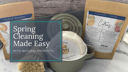 Spring Cleaning Made Easy with Natural Products - Sea Spray Soap