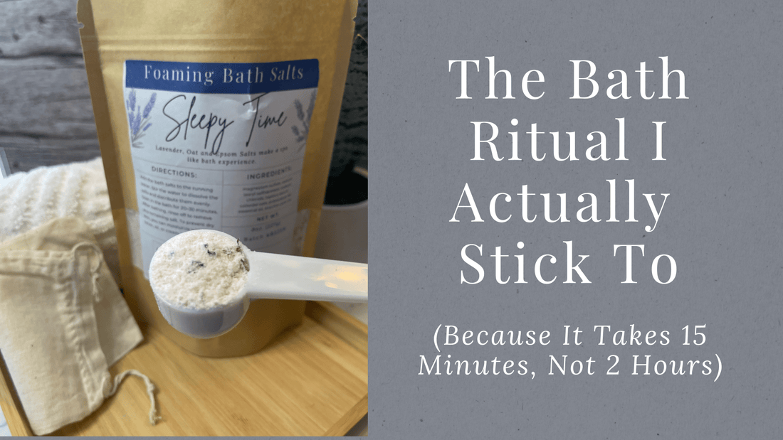 The Bath Ritual I Actually Stick To (Because It Takes 15 Minutes, Not 2 Hours) - Sea Spray Soap