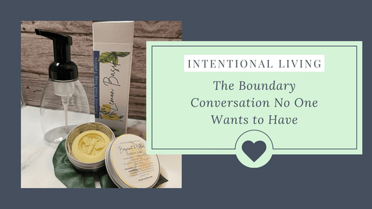 The Holiday Boundary Conversation No One Wants to Have - Sea Spray Soap