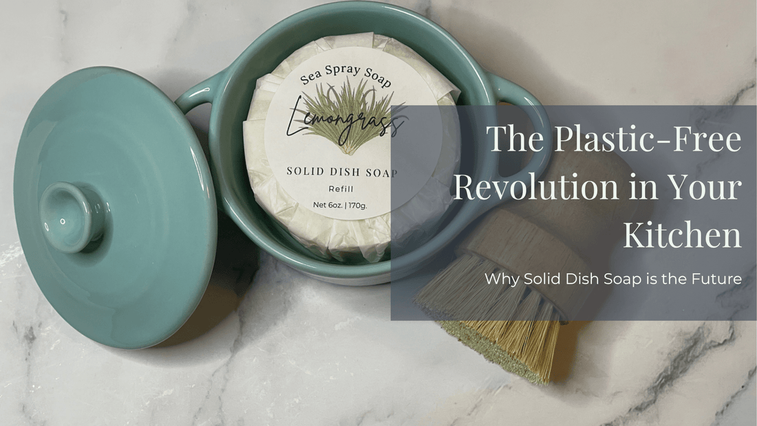 The Plastic-Free Revolution in Your Kitchen: Why Solid Dish Soap is the Future - Sea Spray Soap