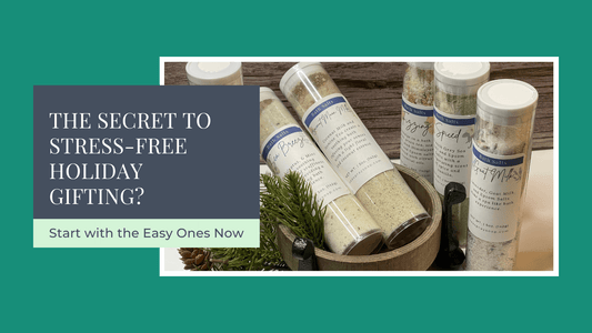 The Secret to Stress-Free Holiday Gifting? Start with the Easy Ones Now - Sea Spray Soap
