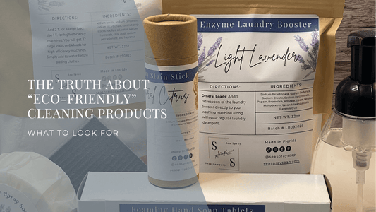 The Truth About “Eco-Friendly” Cleaning Products: What to Look For - Sea Spray Soap