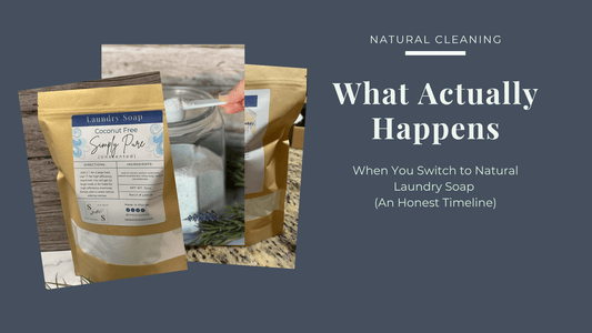 What Actually Happens When You Switch to Natural Laundry Soap (An Honest Timeline) - Sea Spray Soap