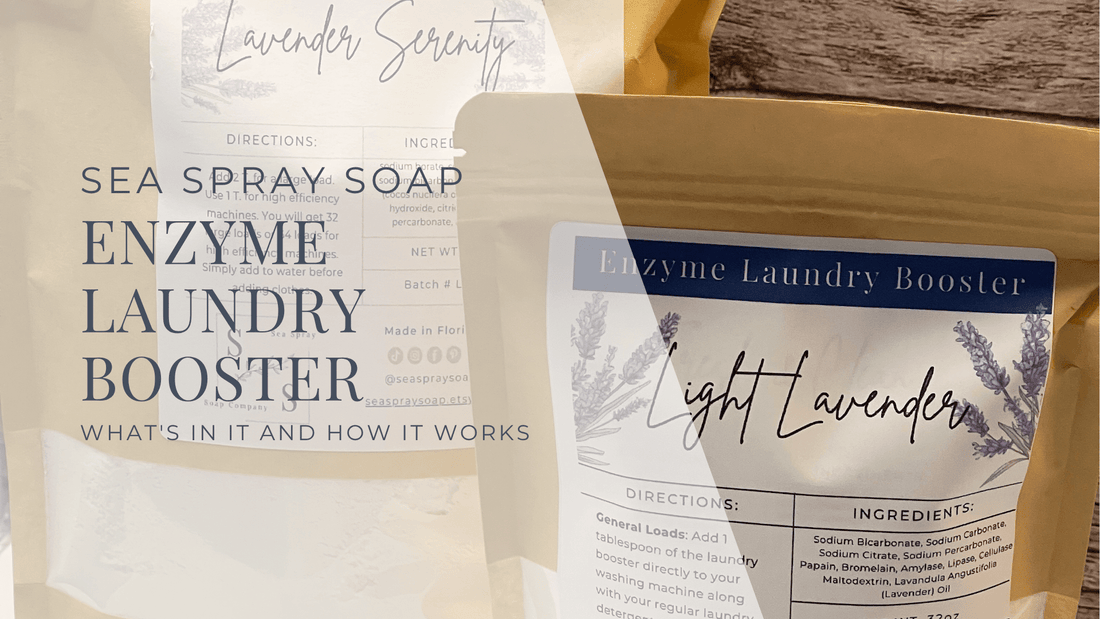 What Our Enzyme Laundry Booster Actually Contains (And What Each Enzyme Does) - Sea Spray Soap