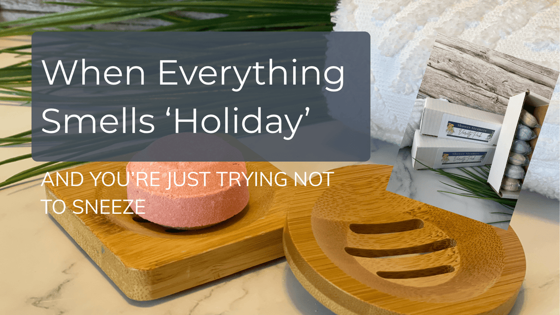 When Everything Smells 'Holiday' and You're Just Trying Not to Sneeze - Sea Spray Soap