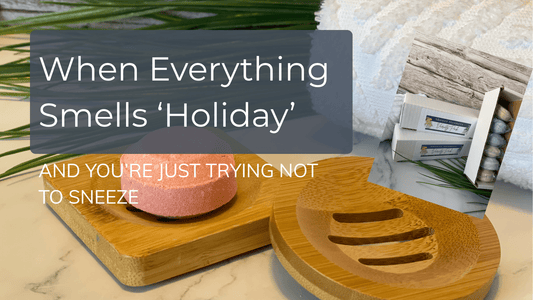 When Everything Smells 'Holiday' and You're Just Trying Not to Sneeze - Sea Spray Soap